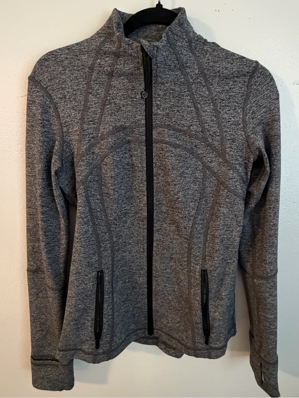 Lululemon Heathered Black Define Jacket